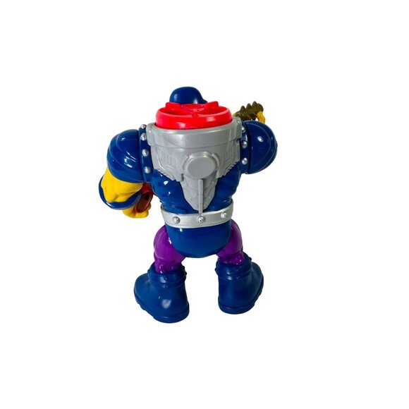 Dc Comics Imaginext 2017 Mongul Supervillain & Knight With Weapon Accessories - Picture 5 of 11